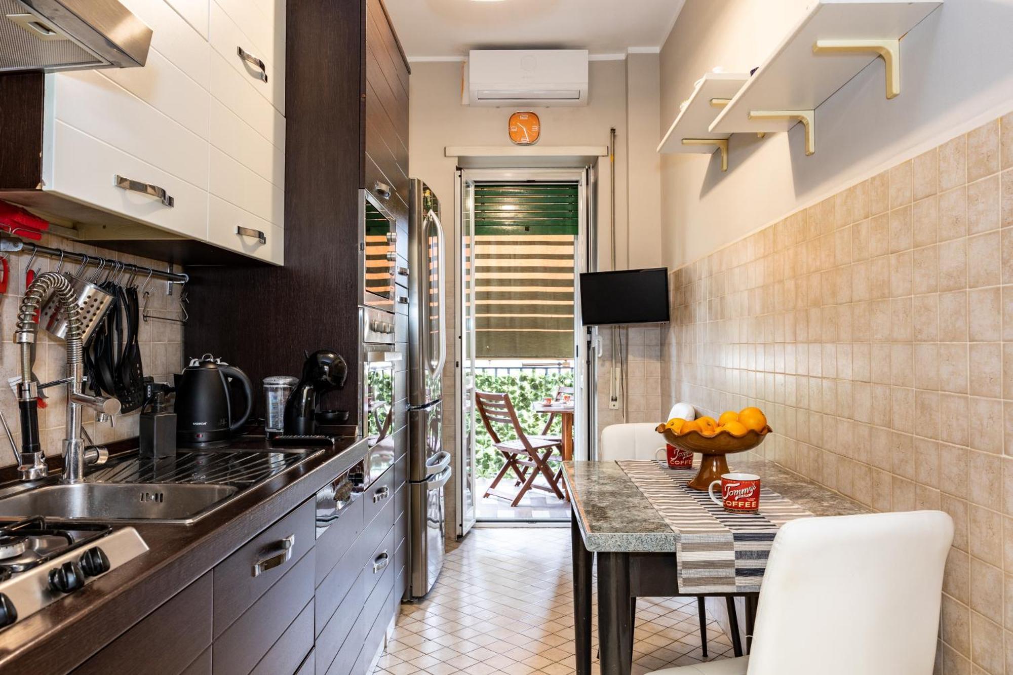 Big Apartment Rome Air Conditioning Wifi Netflix 90 Mq Exterior photo